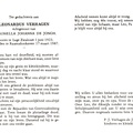 Leonardus Verhagen Petronella Johanna de Jongh