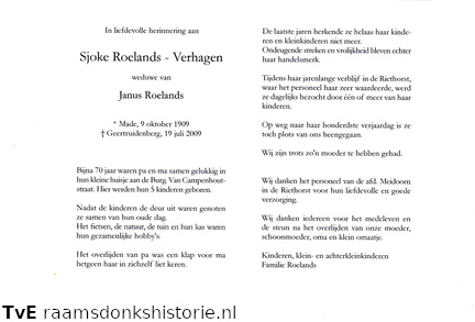 Sjoke Verhagen Janus Roelands