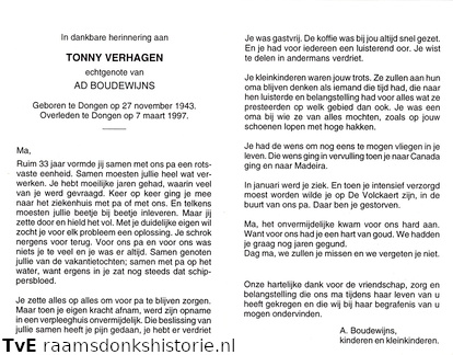Tonny Verhagen Ad Boudewijns