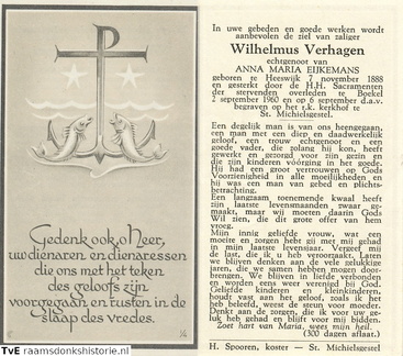Wilhelmus Verhagen  Anna Maria Eijkemans