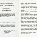 Cornelis Adrianus Verhees Johanna Willemen