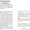 Maria Elisabeth Verheijen  Antonius Adam Mureau