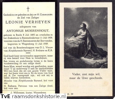 Leonie Verheyen  Antonius Moerenhout