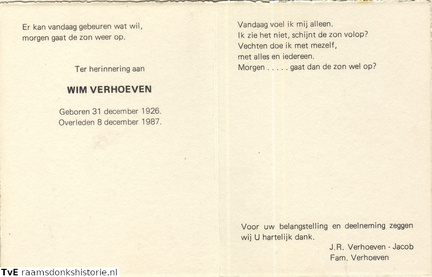 Wim Verhoeven  J.R.Jacob