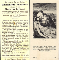 Wilhelmus Verhulst Maria van der Lucht