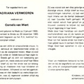 Adriana Vermeeren  Cornelis van Miert