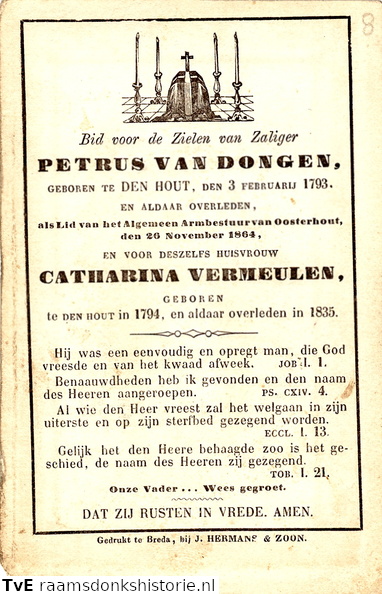 Catharina Vermeulen  Petrus van Dongen