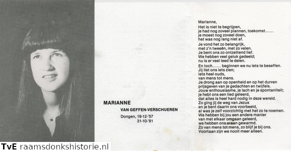 Marianne Verschueren  van Geffen
