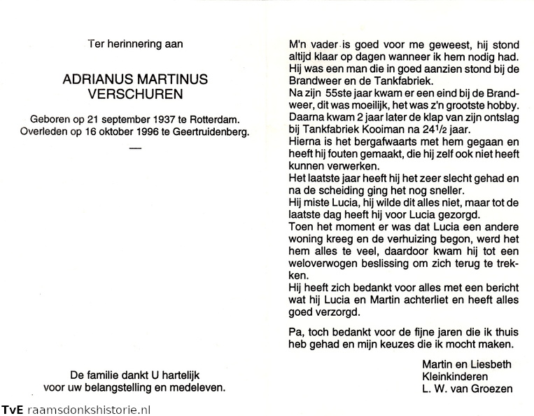 Adrianus Martinus Verschuren