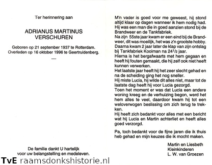Adrianus Martinus Verschuren