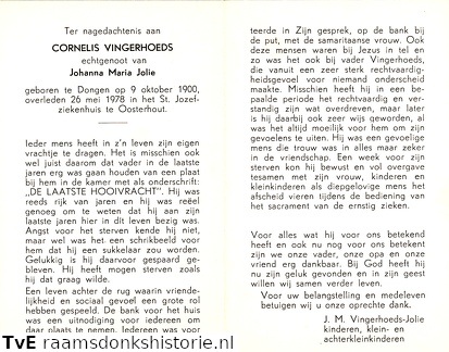 Cornelis Vingerhoeds Johanna Maria Jolie