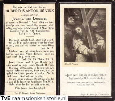 Hubertus Antonius Vink  Joanna van Leeuwen