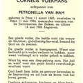 Cornelis Voermans  Petronella van Ham