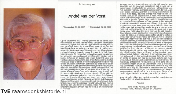 André van der Vorst