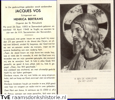 Jacques Vos  Henrica Bertrams