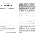 Netty Vos Jo Stork