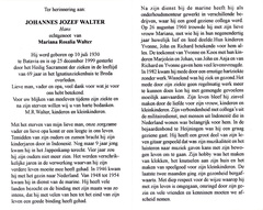 Johannes Jozef Walter Maria Roaslia Walter