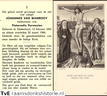 Johannes van Wanrooy Pieternella Vermeulen