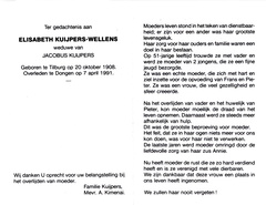 Elisabeth Wellens Jacobus Kuijpers