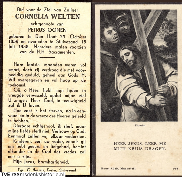 Cornelia Welten Petrus Oomen
