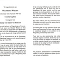 Waltherus Welten-(vr) Jaantje van Helmond Cornelia Kapitein