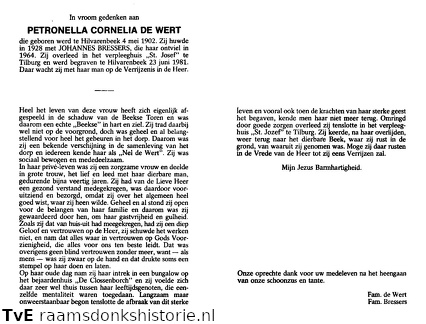 Petronella Cornelia de Wert Johannes Bressers