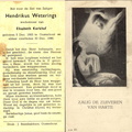 Hendrikus Weterings Elisabeth Kerkhof