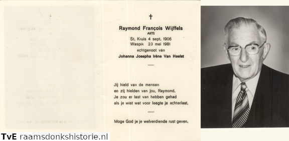 Raymond Francois Wijffels Johanna Josepha Irène van  Haelst