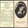 Bartholomeus de Wijs Maria de Wijs Maria Avontuur