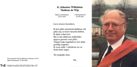 Johannes Wilhelmus Matheus de Wijs