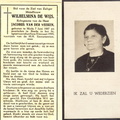 Wilhelmina de Wijs Jacobus van der Veeken