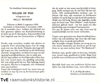 Willem de Wijs Nelly Broeken