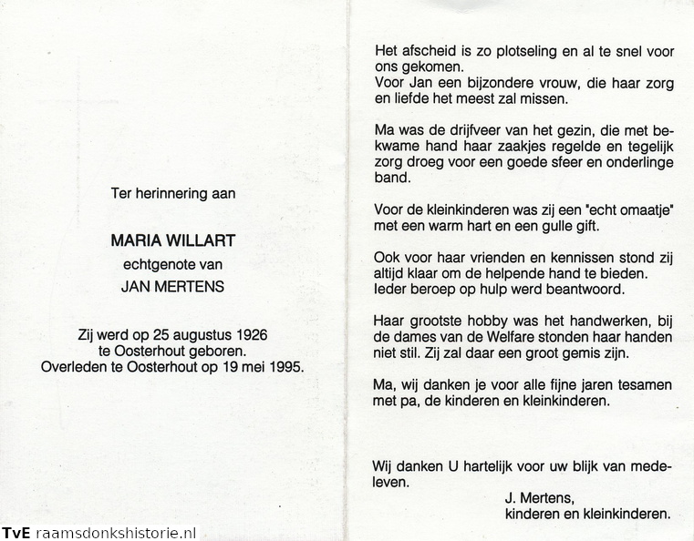 Maria Willart Jan Mertens