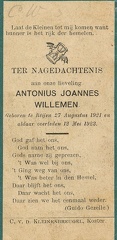 Antonius Joannes Willemen