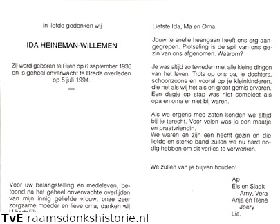 Ida Willemen Ap Heineman