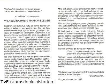 Wilhelmina Maria Willemen