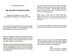 Ine Willems Frans van der Pluijm