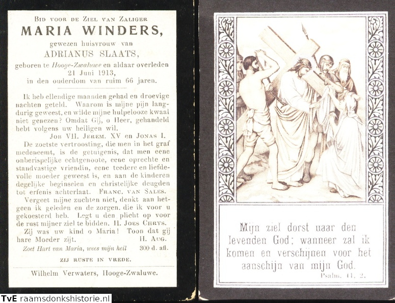 Maria Winders Adrianus Slaats
