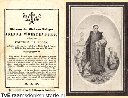 Joanna Woestenberg Cornelis de Kroon