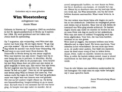 Wim Woestenberg  Annie Maas