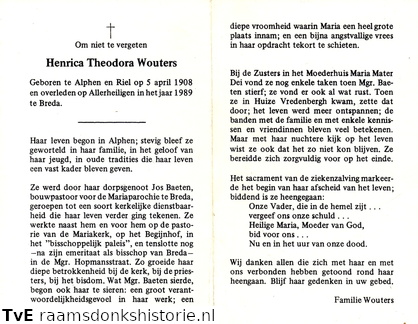 Henrica Theodora Wouters