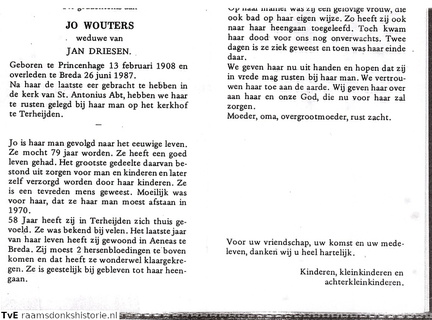 Jo Wouters  Jan Driesen