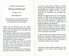 Martijn Zandbergen Rian Bertens