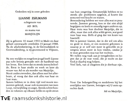 Lianne Zijlmans  Ad Bol