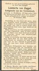 Lamberta van Zoggel  Jan Vorstenbosch