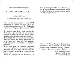 Cornelia Maria Zopfi Adrianus Gerardus van Gils