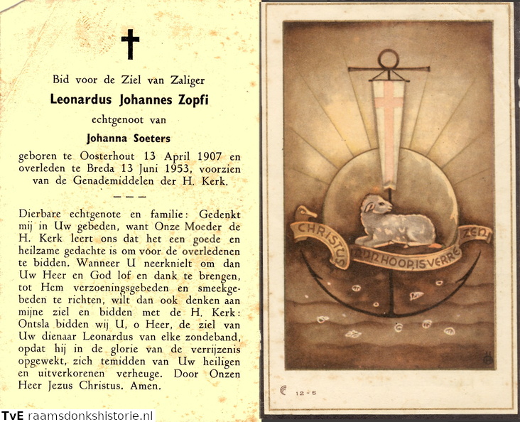 Leonardus Johannes Zopfi Johanna Soeters