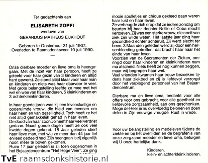 Elisabeth Zopfi  Gerardus Matheus Eijkhout