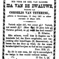 Ida van de Zwaluwe Cornelis van Tetering