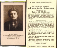 Adriana Maria Ackermans Petrus G. Michielsen